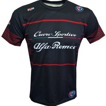 Alfa Romeo Racing Graphic T-Shirt – Italian Car Enthusiast Tee
