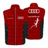 Auto Car Red Gilet, Sleeveless Vest Racing, Motorsport Graphic German Automotive 001