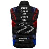 German M5 Auto Car Gilet, Sleeveless Vest Racing, Motorsport Graphic Print Design