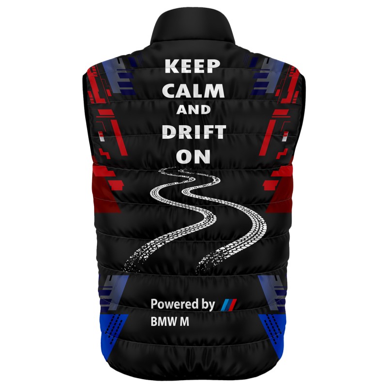 German M5 Auto Car Gilet, Sleeveless Vest Racing, Motorsport Graphic Print Design