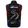 German X //M Auto Car Gilet, Sleeveless Vest Racing, Motorsport Graphic Print Design