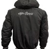 Alfa Romeo Outer Jacket With Removable Hood Embroidered Logos Racing Car Driver Apparel