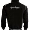 Alfa Romeo Fleece Jacket Embroidered Logos Racing Sweatshirt Fleece Retro