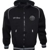 Alfa Romeo Fleece Jacket With Hood Embroidered Logos Racing Sweatshirt Fleece Retro